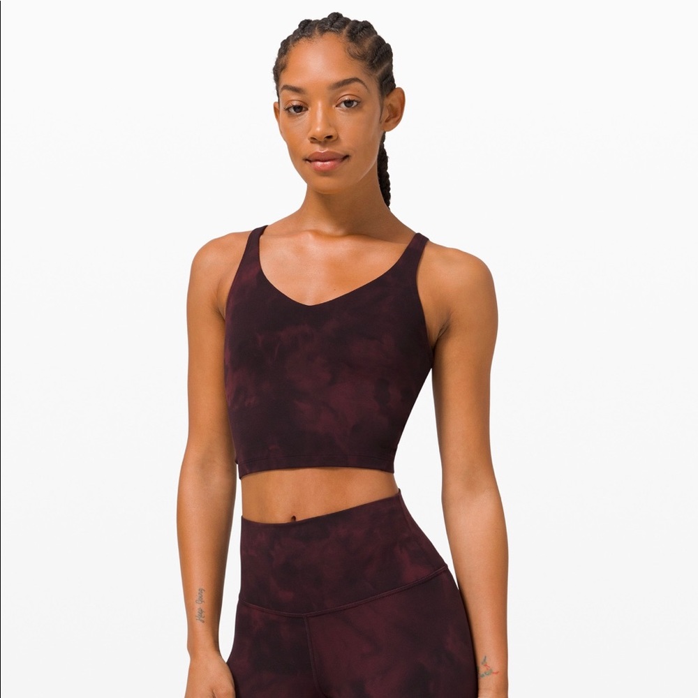 ❤️ Lululemon Align Tank Diamond Dye Cassis Size 6